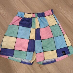 Lost Files LF Pastel Patchwork Shorts Mens Size XL-290lp